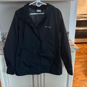 Columbia Black Waterproof Jacket